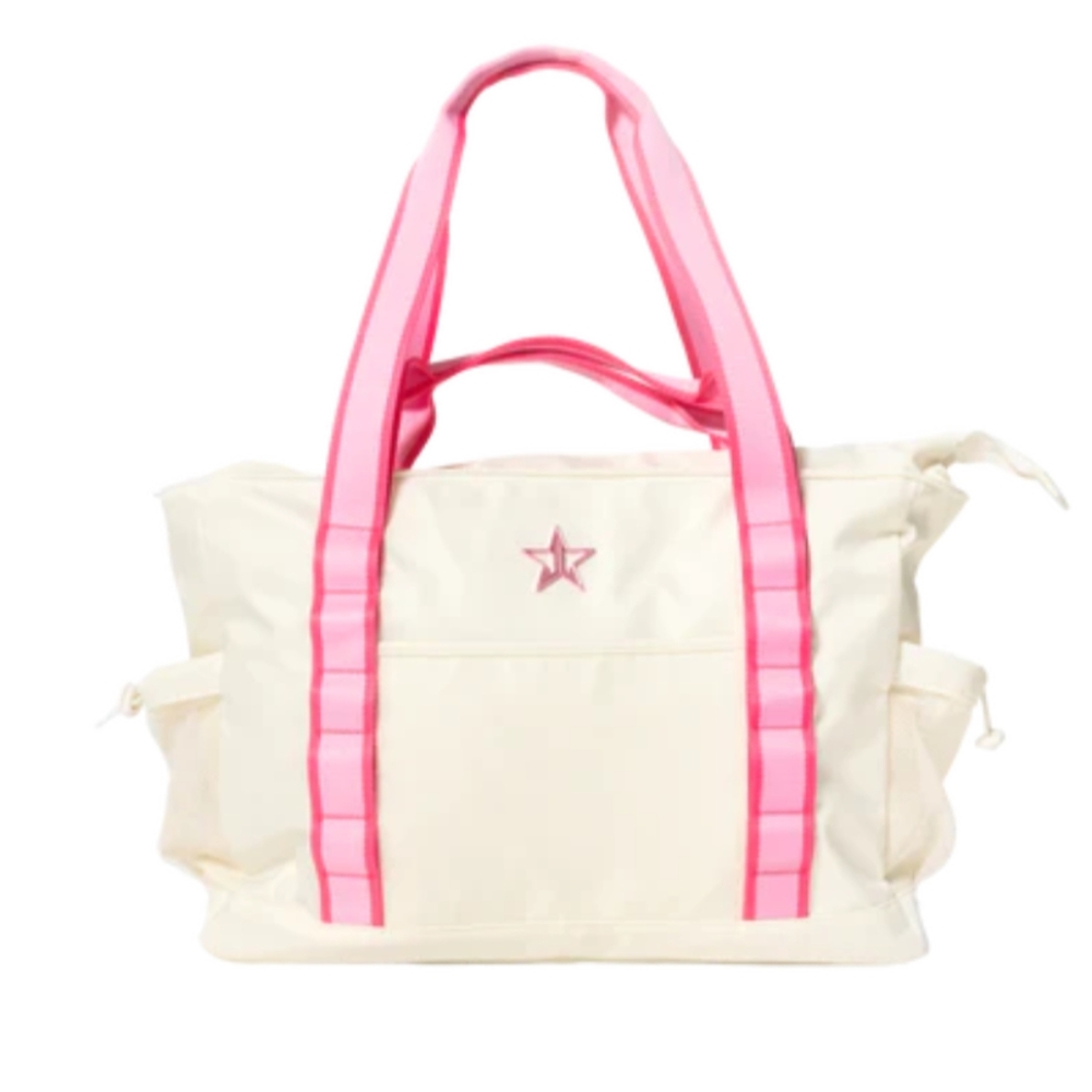 Jeffree Star White Book Bag